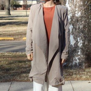 NWT Forever 21 tan light trench